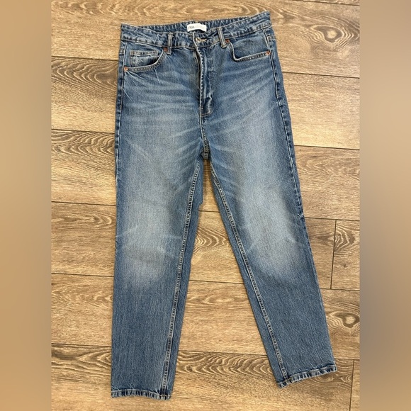 Zara women’s jeans medium wash SZ 8 - Picture 1 of 4